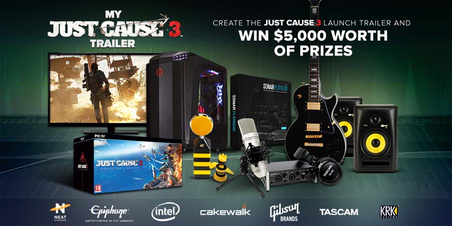 Just Cause 3 Trailer Competition