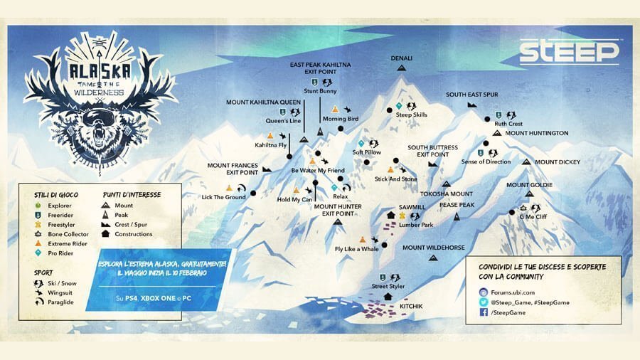 Steep Mappa Alaska