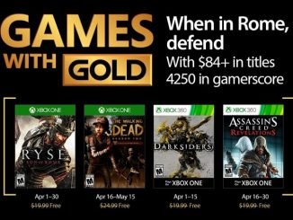 Games with Gold Aprile 2017