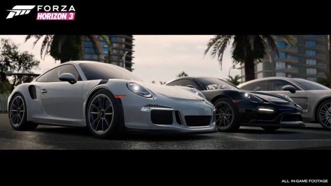 Forza Horizon 3 Porsche Car Pack
