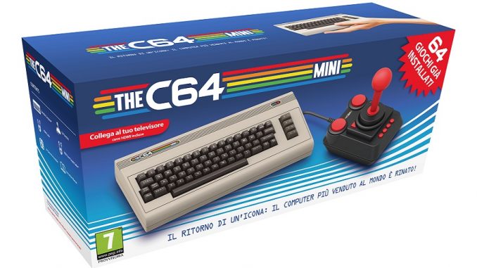 THEC64_MINI In arrivo con un joystick in dotazione e 64 giochi classici già installati