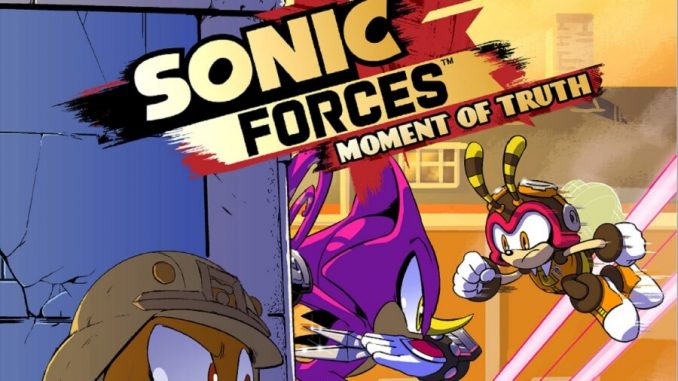 Sonic Forces Fumetto