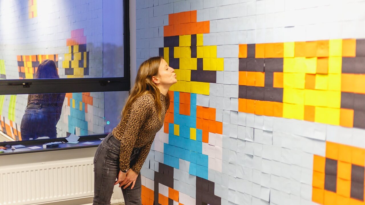 Super mario Post IT level design 09