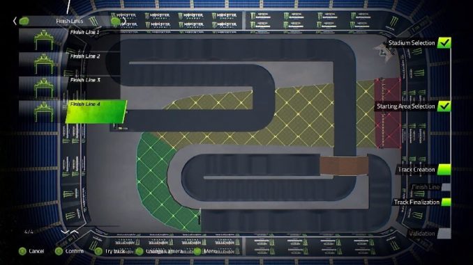 Monster Energy Supercross - The Official Videogame il track editor