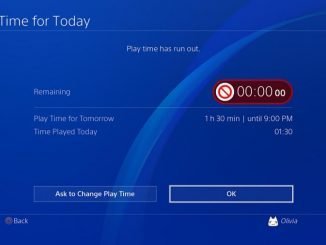 Gestione del tempo di gioco PlayStation 4