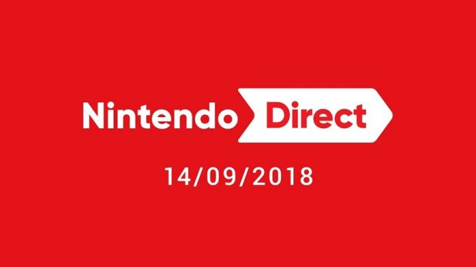 Nintendo Direct 14 Settembre 2018