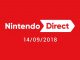 Nintendo Direct 14 Settembre 2018