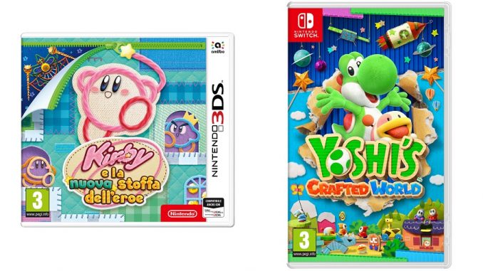 Yoshi Crafted World e Kirby e la nuova stoffa dell’eroe