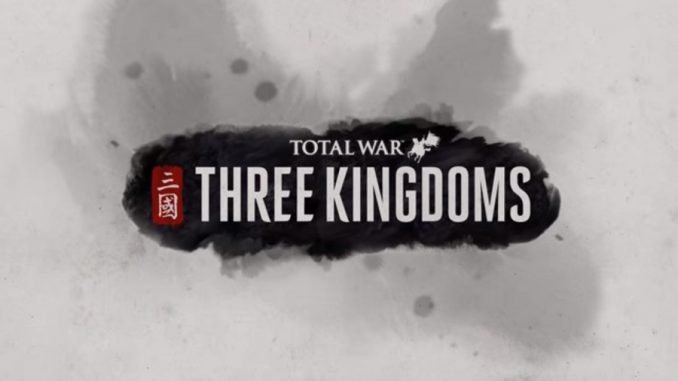 total war Three kingdoms