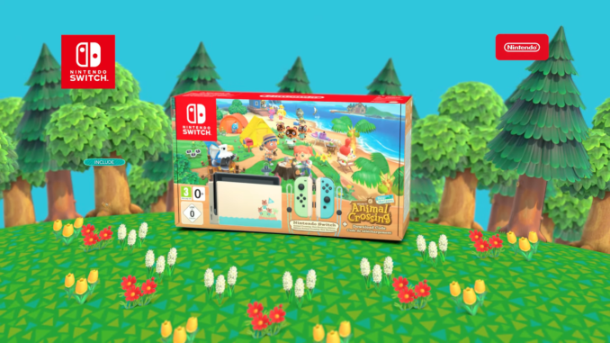 Nintendo Switch edizione speciale Animal Crossing New Horizons
