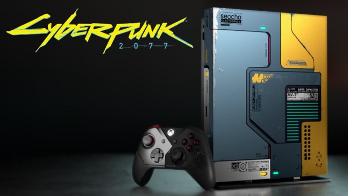 Xbox One X limitata Cyberpunk 2077