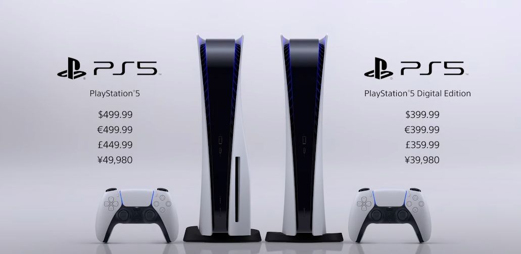 Prezzo PlayStation 5
