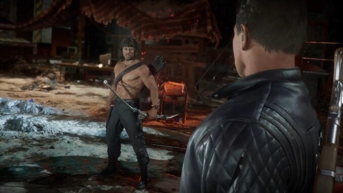 Mortal Kombat 11_ Ultimate - Rambo vs Terminator - Trailer Italiano screenshot