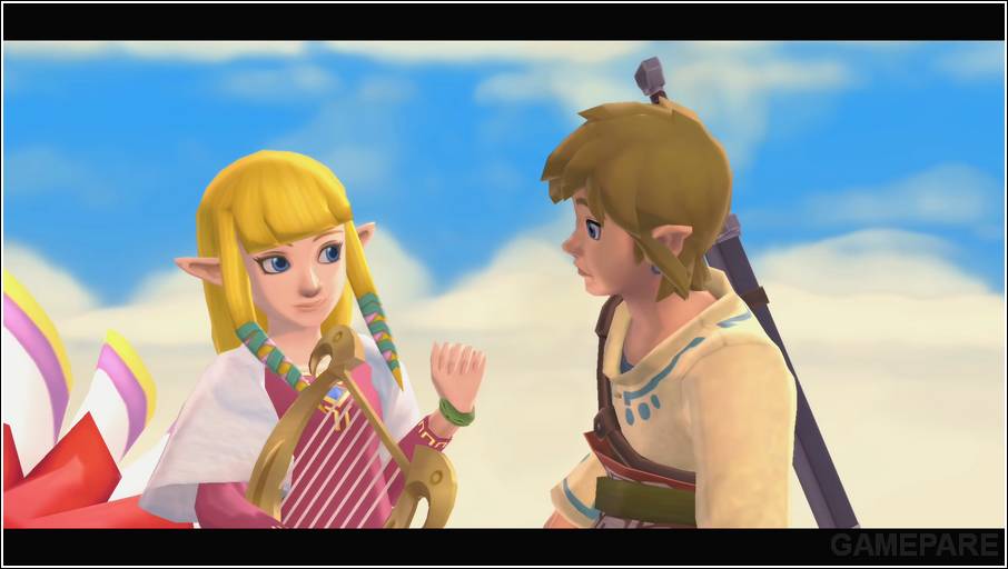 Zelda con Link
