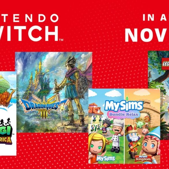 Giochi in arrivo Nintendo Switch Novembre 2024