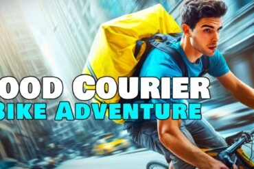 Food Courier Bike Adventure