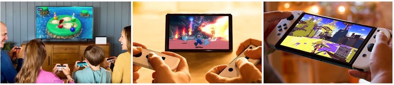 Nintendo Switch in azione