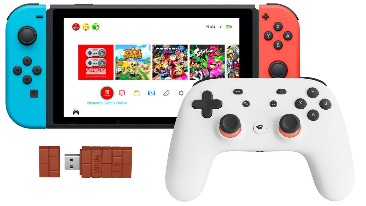 Controller Stadia Nintendo Switch