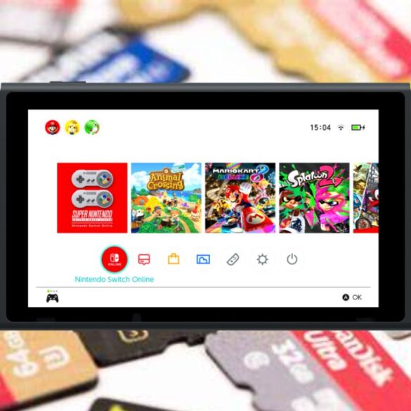Espandere memoria Nintendo Switch con scheda microSD
