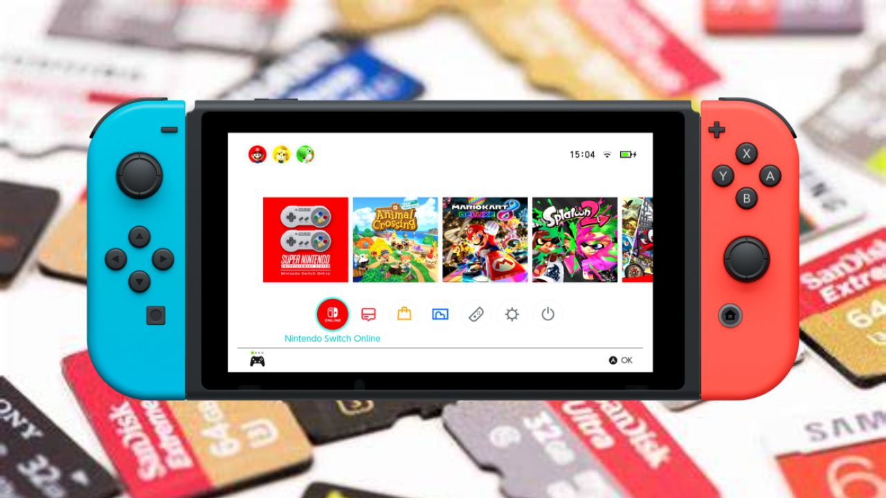 Espandere memoria Nintendo Switch con scheda microSD
