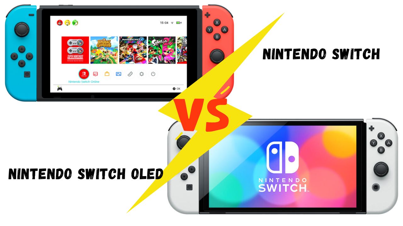 Nintendo Switch vs Nintendo Switch OLED