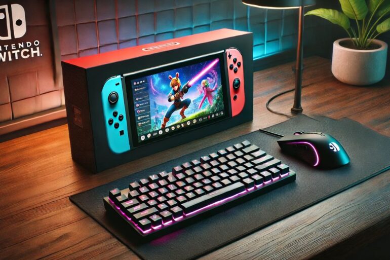 Tastiera e mouse su Nintendo Switch
