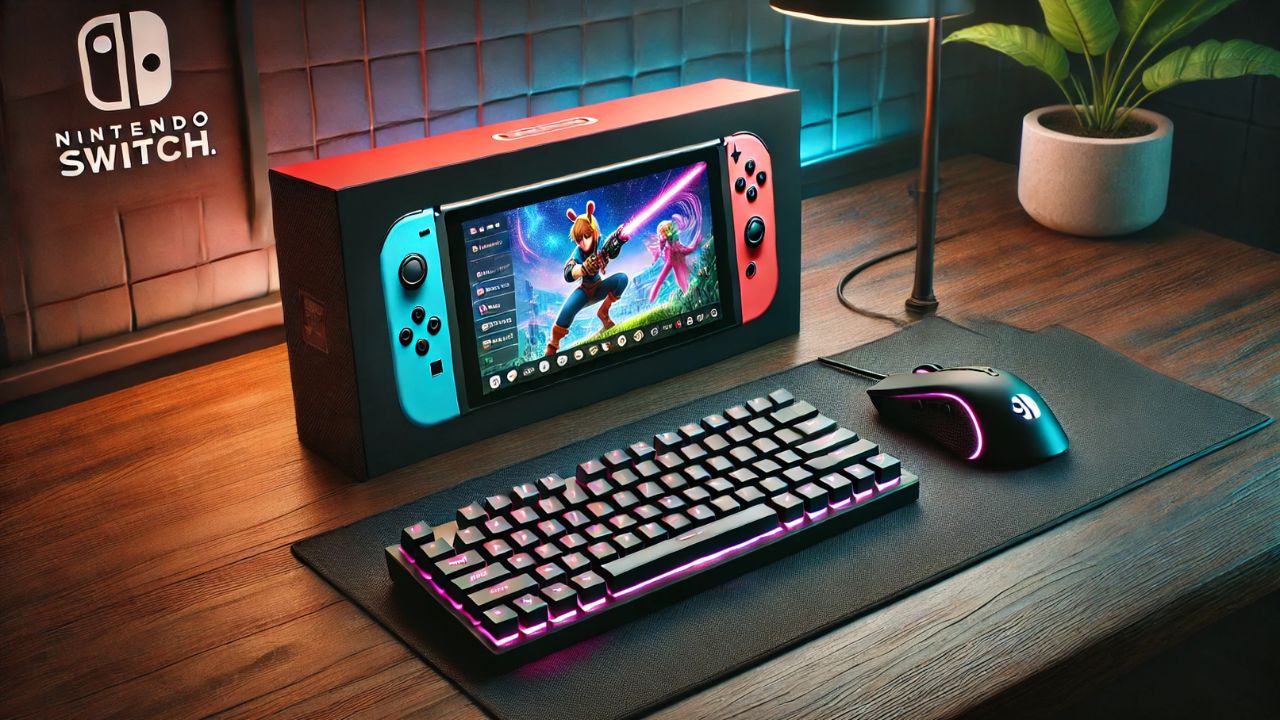 Tastiera e mouse su Nintendo Switch