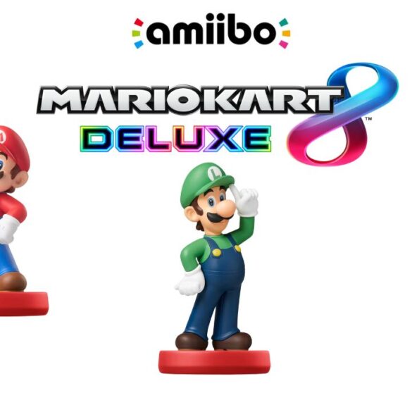 Amiibo Mario, peach, luigi