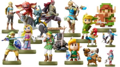 varii amiibo di zelda