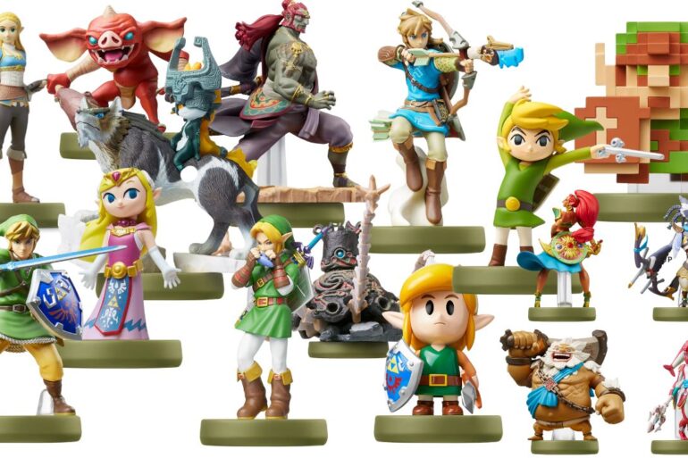varii amiibo di zelda