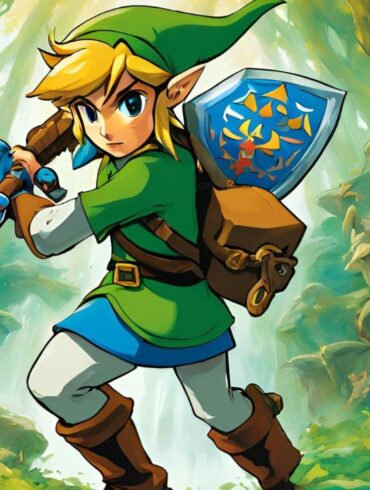 Link nella foresta