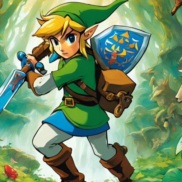 Link nella foresta