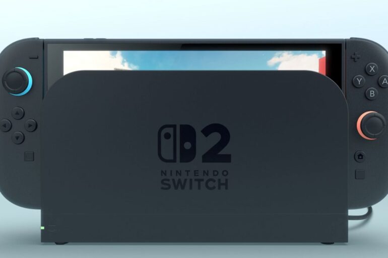 Nintendo Switch 2 - in dock