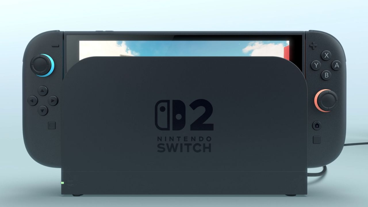 Nintendo Switch 2 - in dock