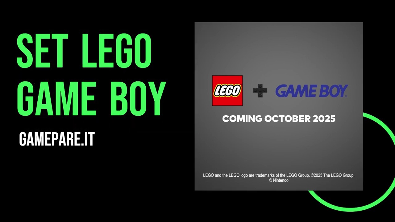 Nintendo ed il set LEGO Game Boy