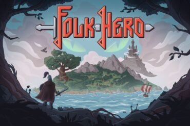 Copertina ufficiale di Folk Hero per Nintendo Switch, ambientato nel mondo della fantasia slava.