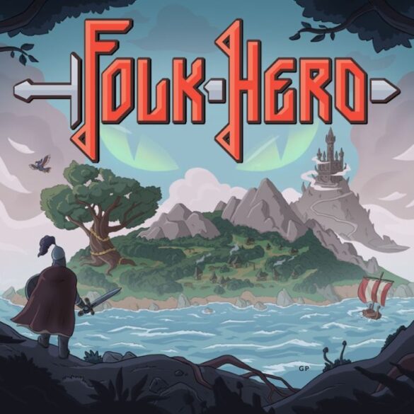 Copertina ufficiale di Folk Hero per Nintendo Switch, ambientato nel mondo della fantasia slava.