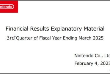 Nintendo risultati Finanziari del Terzo Trimestre