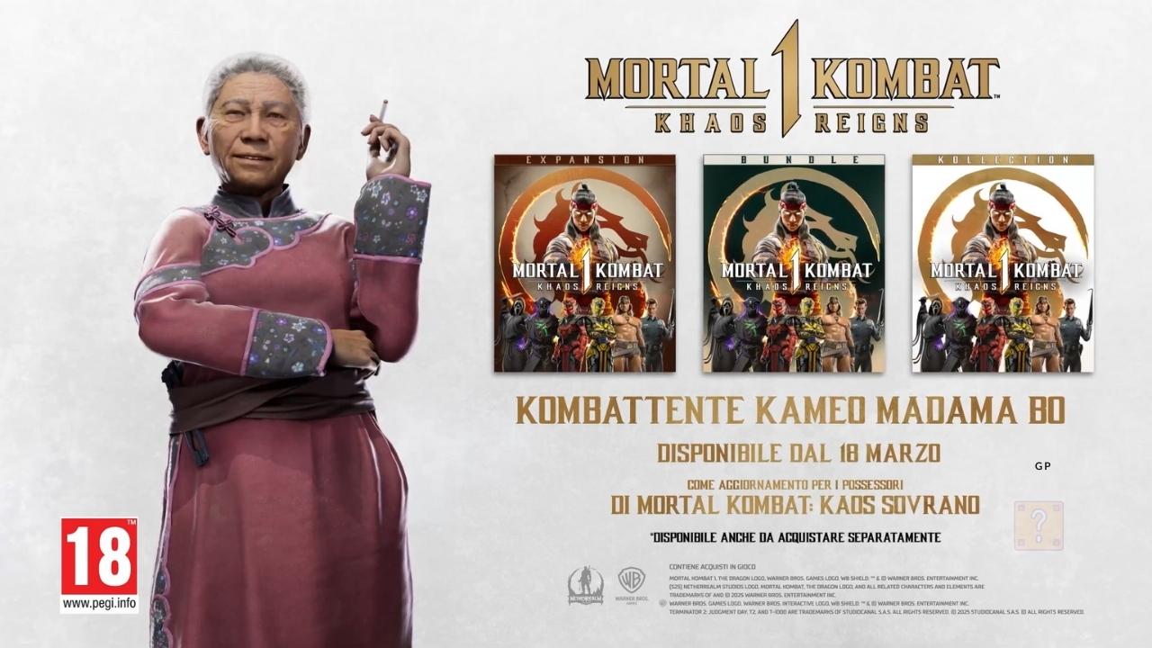 Mortal Kombat 1 Kaos Sovrano Madam Bot