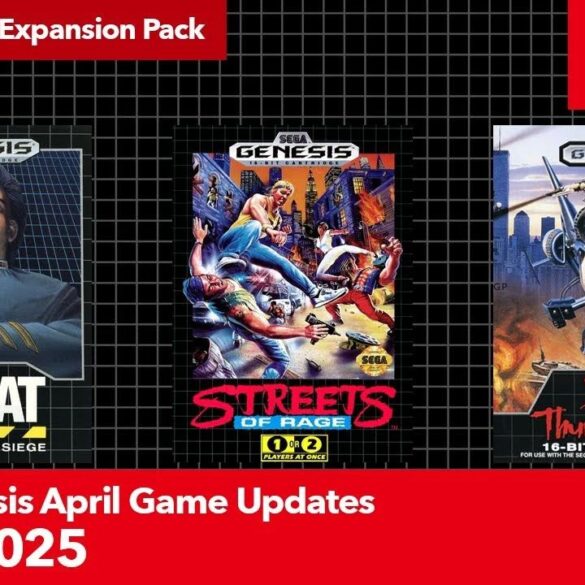 ESWAT City Under Siege, Streets of Rage e Super Thunder Blade