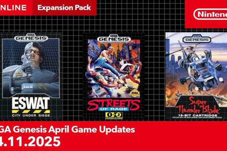 ESWAT City Under Siege, Streets of Rage e Super Thunder Blade
