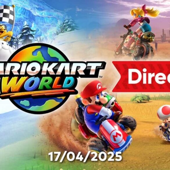 Mario Kart World Direct 17 aprile