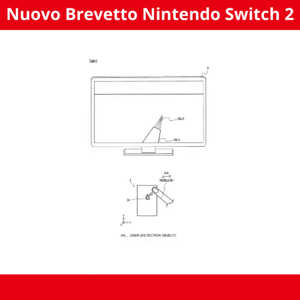 Nintendo Switch 2 un brevetto rivela l’uso del sensore mouse dei Joy-Con per gesti con il dito