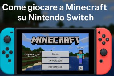 Come giocare a Minecraft su Nintendo Switch