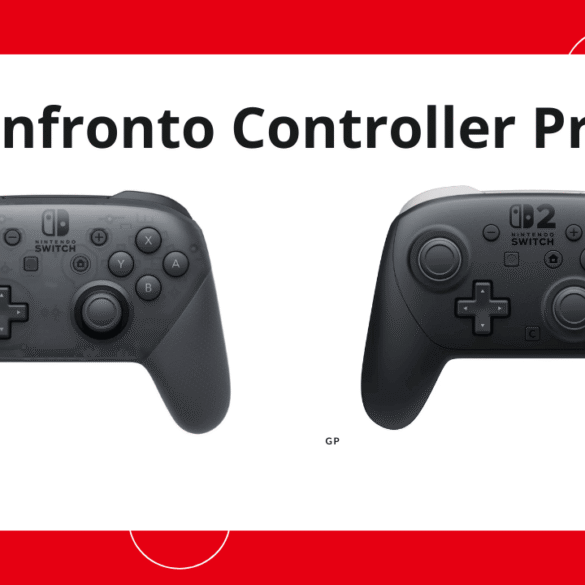 Confronto Controller PRO Nintendo Switch