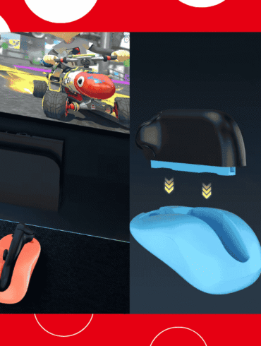 Joy-Con 2 trasformato in mouse
