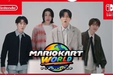 Mario Kart World con la band Snow Man