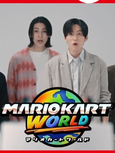 Mario Kart World con la band Snow Man