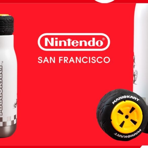 Nintendo Store San Francisco Gadget Borraccia