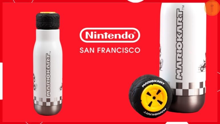 Nintendo Store San Francisco Gadget Borraccia